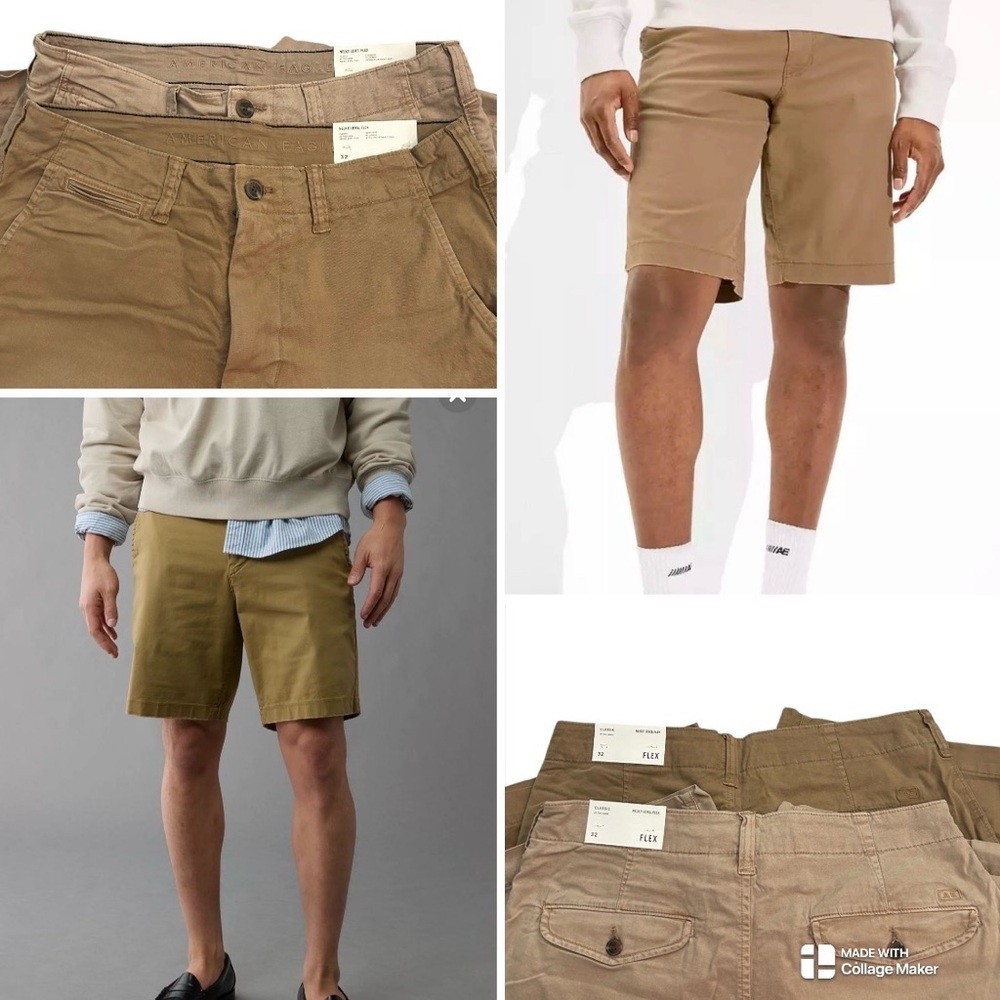 American Eagle NWT Next Level Flex at the knee shorts bundle